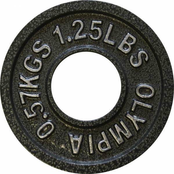 Ader Fitness, Ader Fitness Machine Milled 1.25 lb Olympic Cast-Iron Plates (Pair)