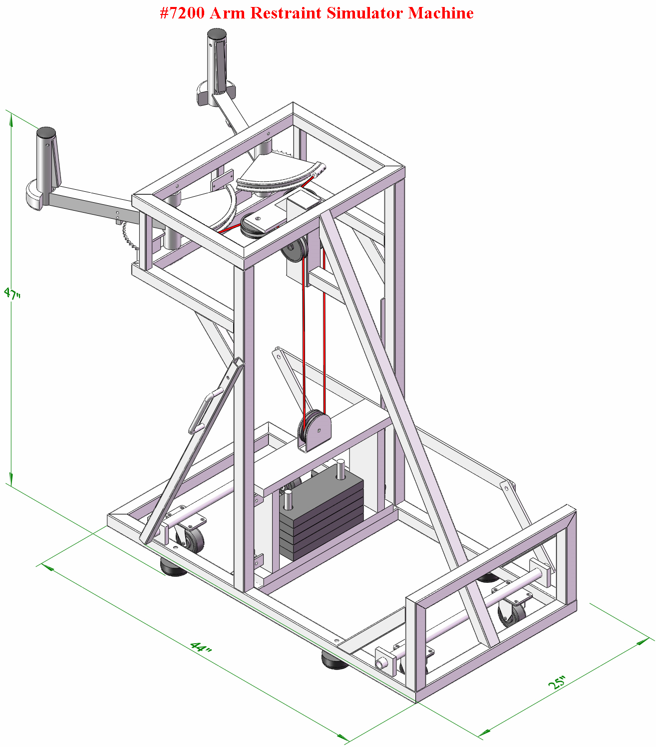 Power Body, Arm Restraint Simulator Machine