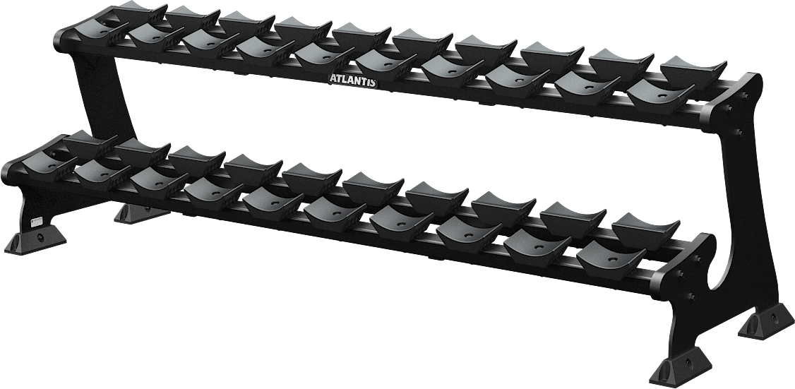 Atlantis Strength, Atlantis Dumbbell Rack (10 Pairs)