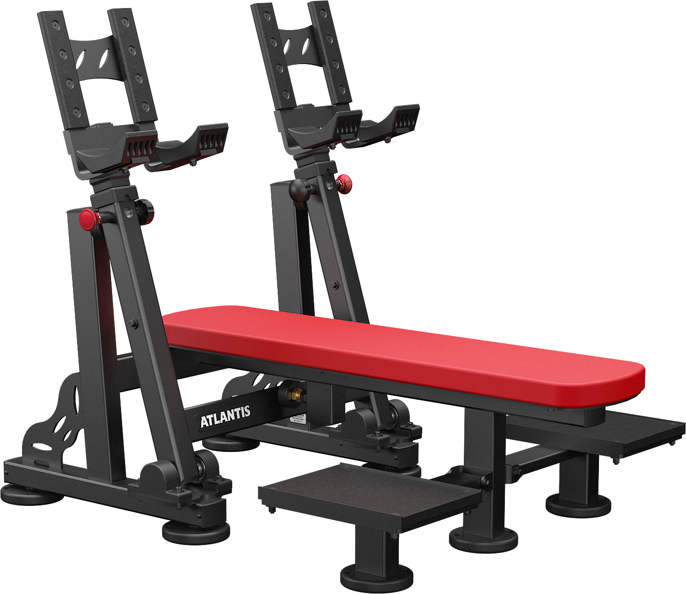 Atlantis Strength, Atlantis Flat Dumbbell Bench with Pivots