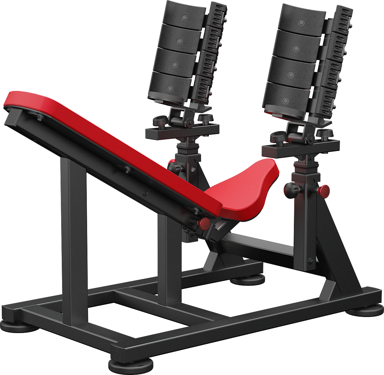 Atlantis Strength, Atlantis Incline Dumbbell Bench with Pivots