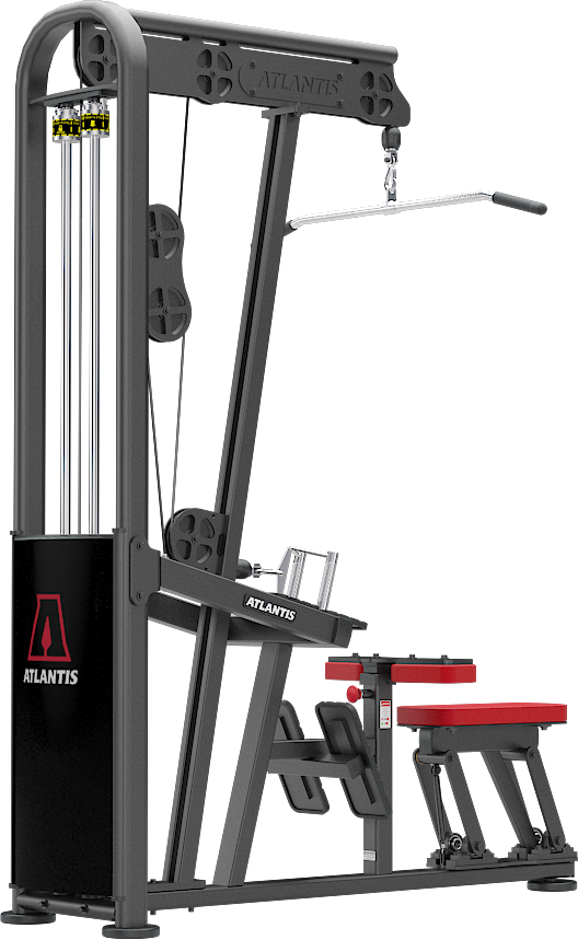 Atlantis Strength, Atlantis Lat Pulldown / Low Row Combo (Heavy Stack)