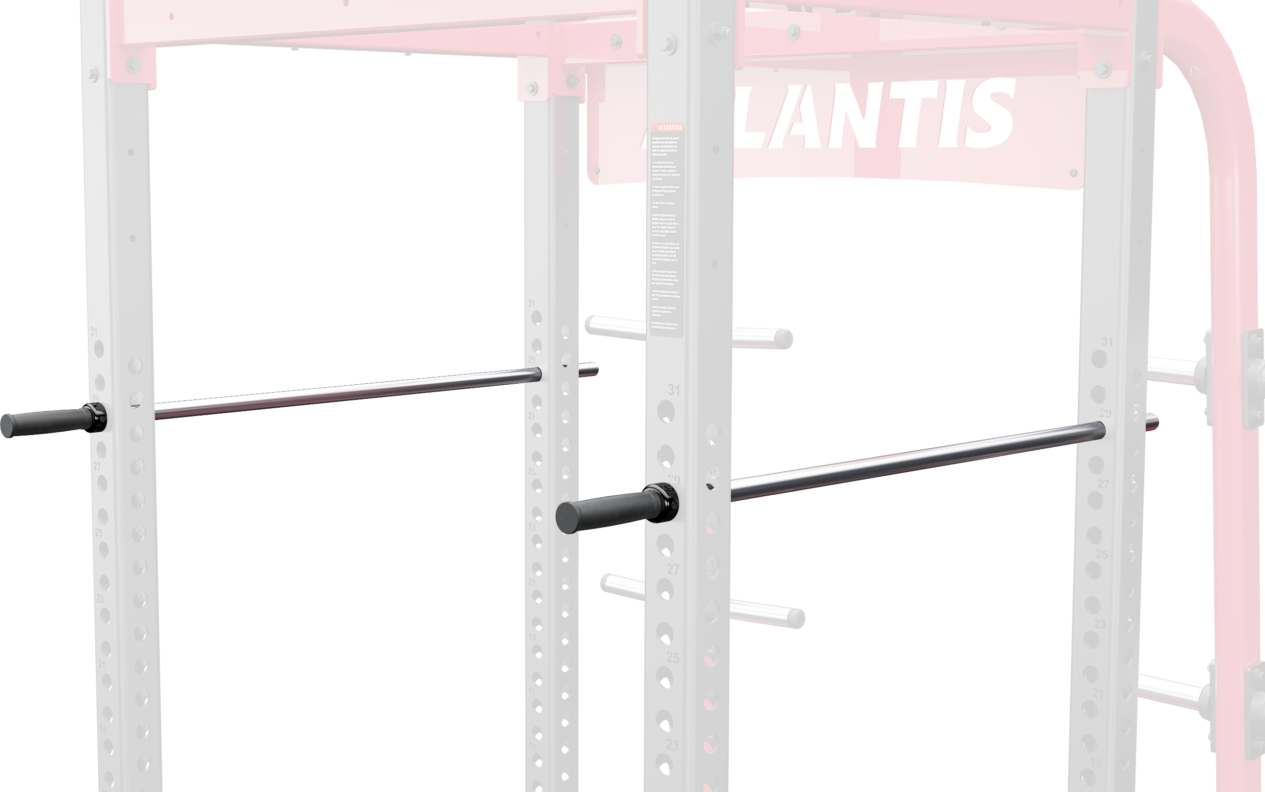 Atlantis Strength, Atlantis Poliquin Lateral Bars (pair)