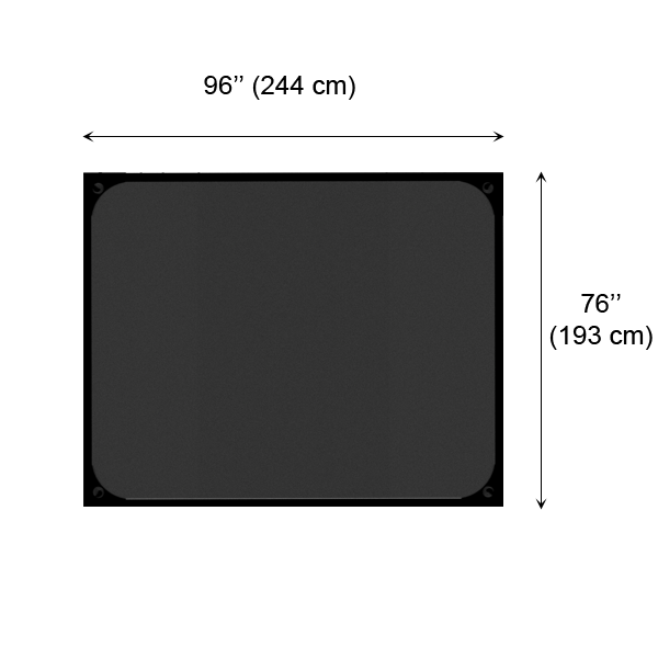 Atlantis Strength, Atlantis Strength C7200 Platform with Rubberized Surface Free Standing (96"W x 76"D)