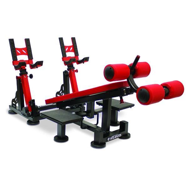 Atlantis Strength, Atlantis Strength P-539 Precision Series Decline Dumbbell Bench Press with Pivots