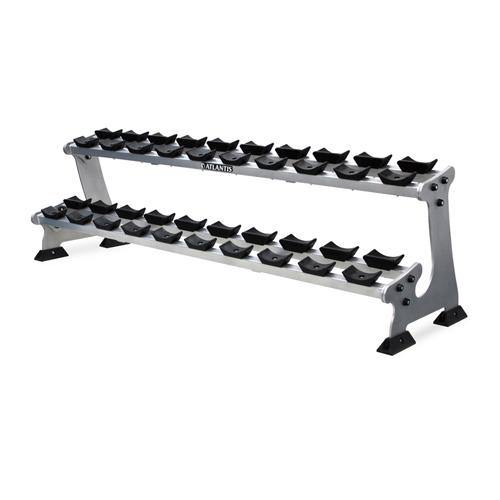 Atlantis Strength, Atlantis Strength S-187 Dumbbell Rack (10 Pairs)