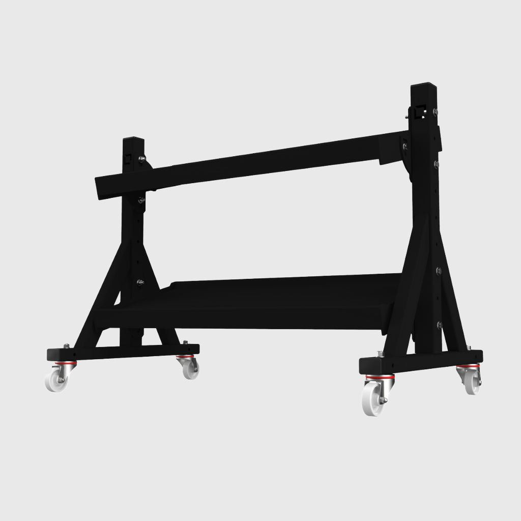 BLK BOX, BLK BOX 2 Tier Dumbbell Rack on Wheels