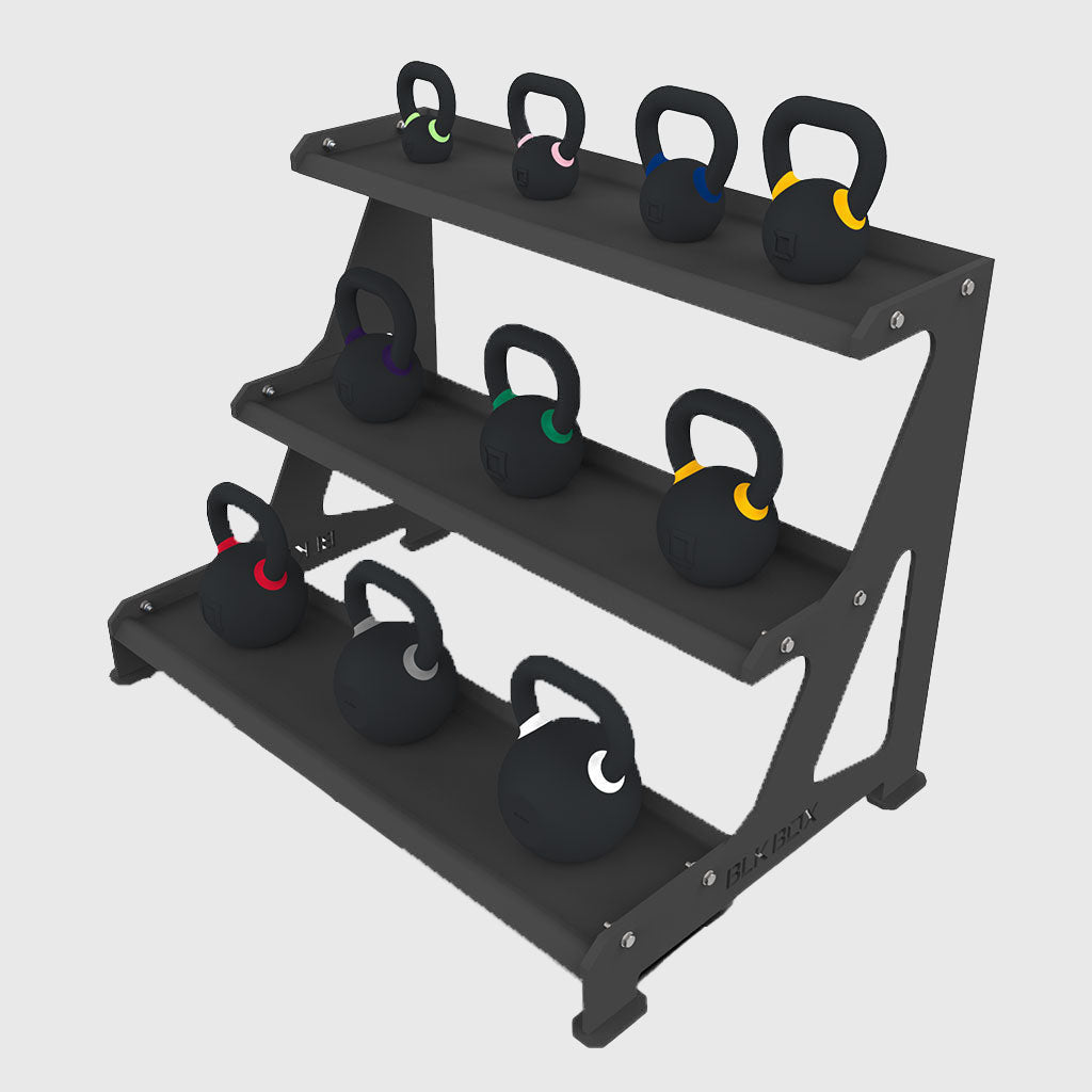 BLK BOX, BLK BOX 3 Tier Kettlebell Rack