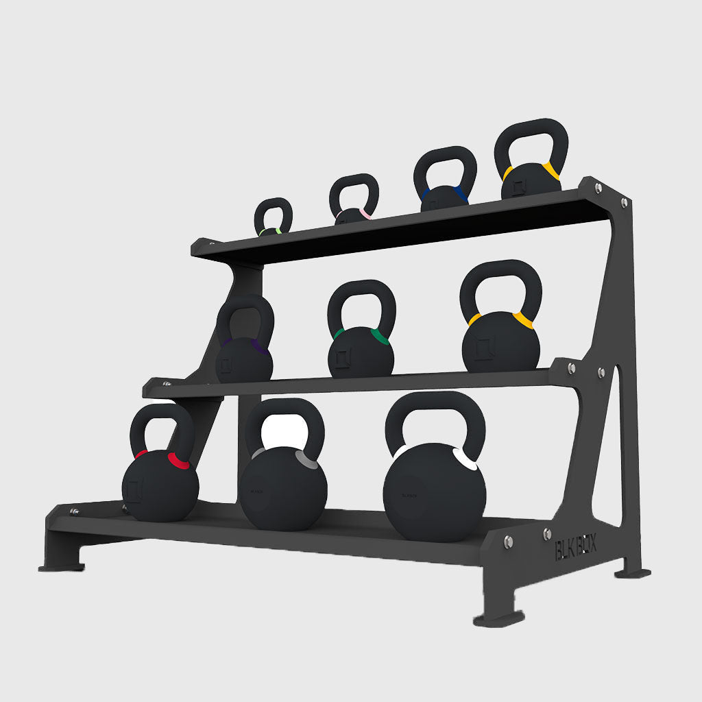 BLK BOX, BLK BOX 3 Tier Kettlebell Rack