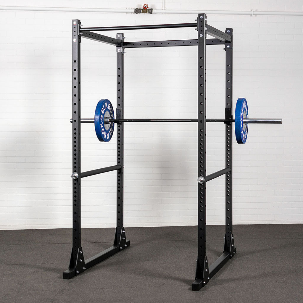 BLK BOX, BLK BOX Blackout Free Standing Power Rack with Pin Pipe Safeties