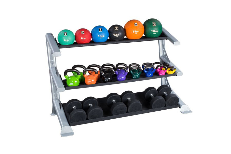 Body Solid, Body-Solid Pro ClubLine Modular Universal Storage Rack - 3 Tier