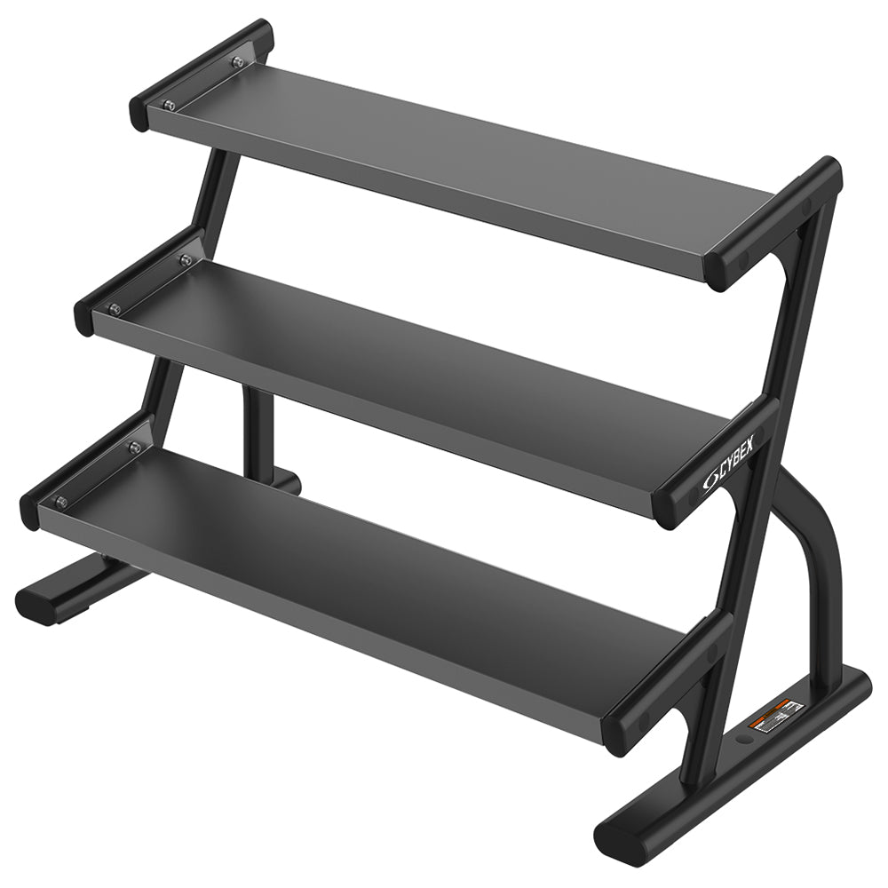Cybex, Cybex Ion Series 3-Tier Hex Dumbbell Rack (5-50) - Outlet