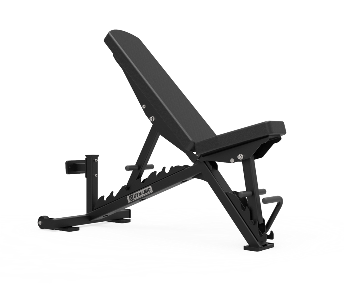 Dynamic Fitness, Dynamic Accell Ladder Bench w/ stand up feature