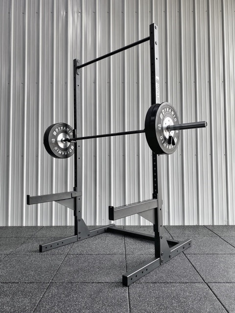 Dynamic Fitness, Dynamic Fitness Half Rack w/ Chin Station