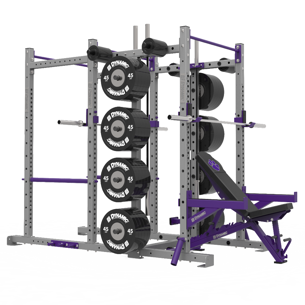 Dynamic Fitness, Dynamic Titan G2 Half Rack / Power Rack Single Post Combo