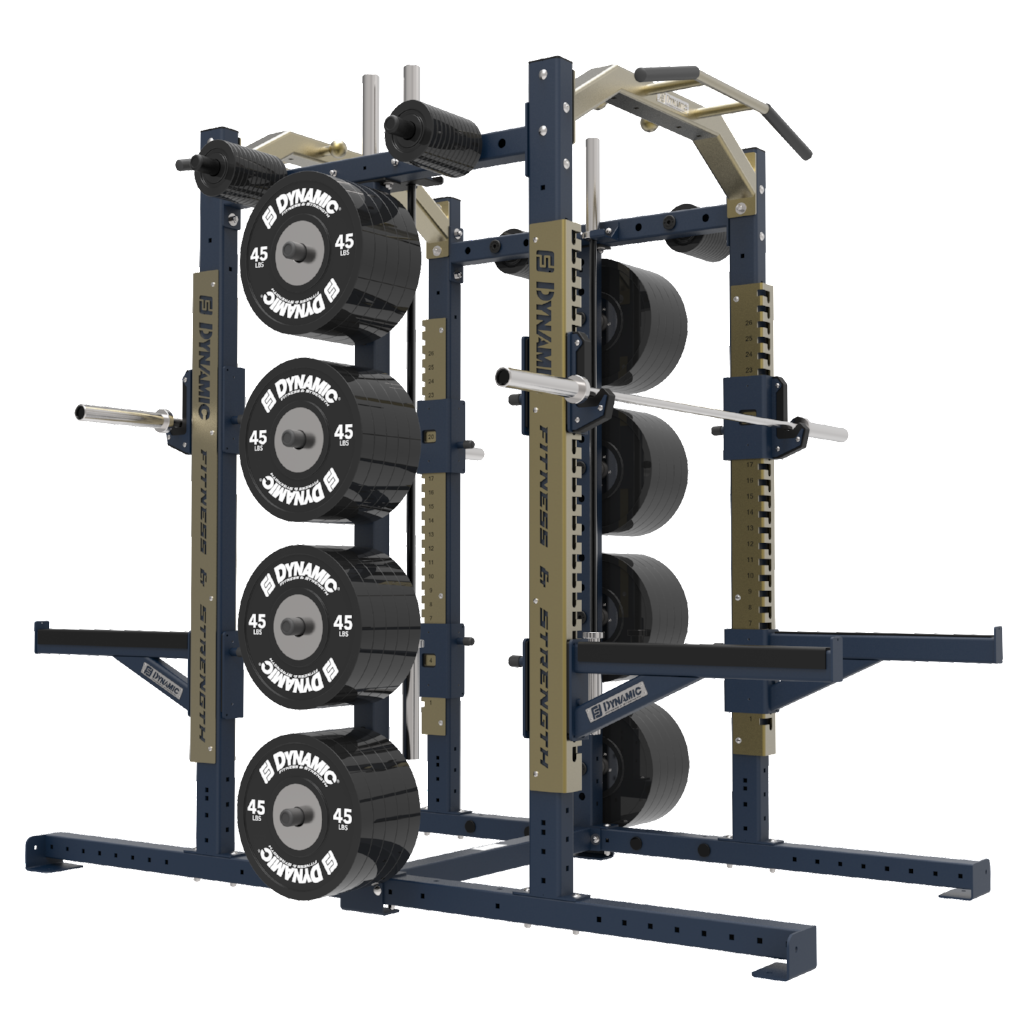 Dynamic Fitness, Dynamic Ultra Pro G2 Double half Rack Single Post