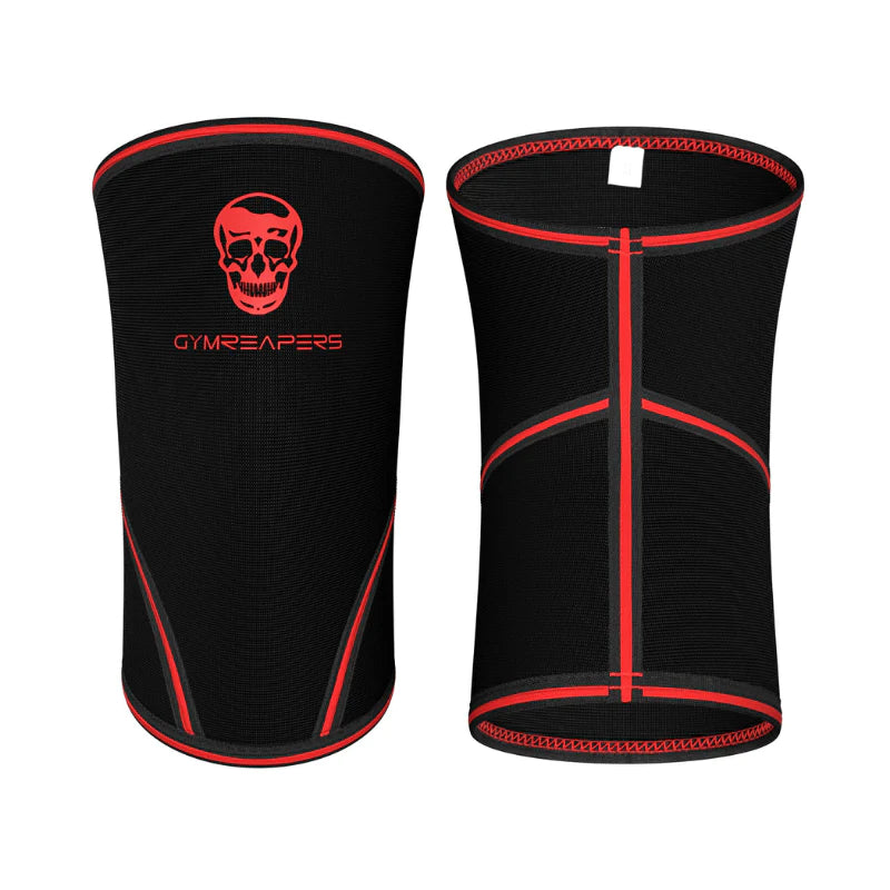 GYMREAPERS, GYMREAPERS 5mm Elbow Sleeves - Red/Black