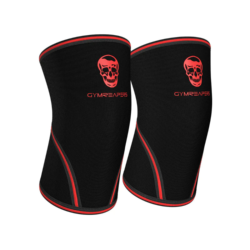 GYMREAPERS, GYMREAPERS 5mm Elbow Sleeves - Red/Black