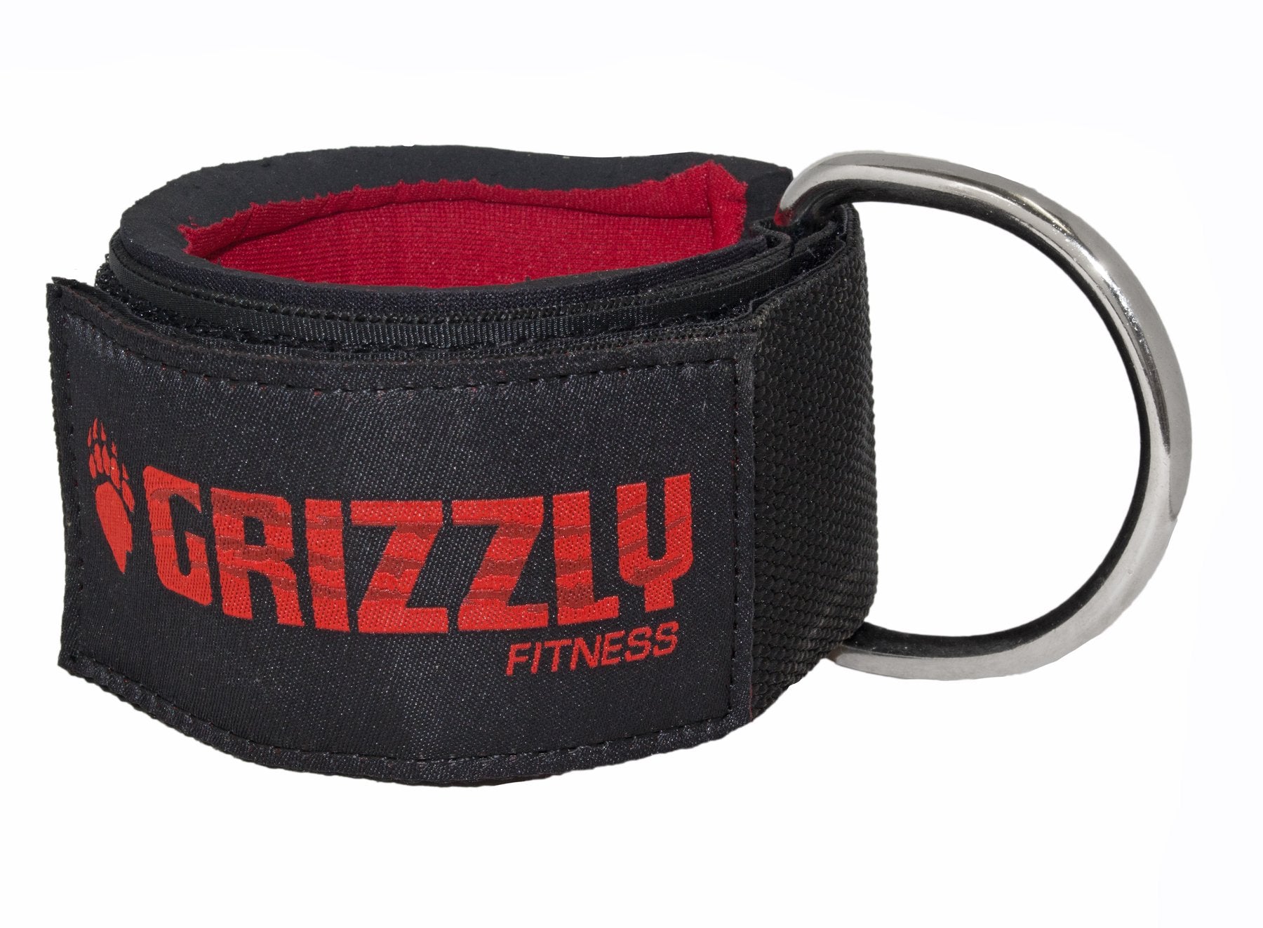 Grizzly Fitness, Grizzly Fitness Premium 2" Padded Neoprene Ankle Strap for Men and Women (One-Size Single)