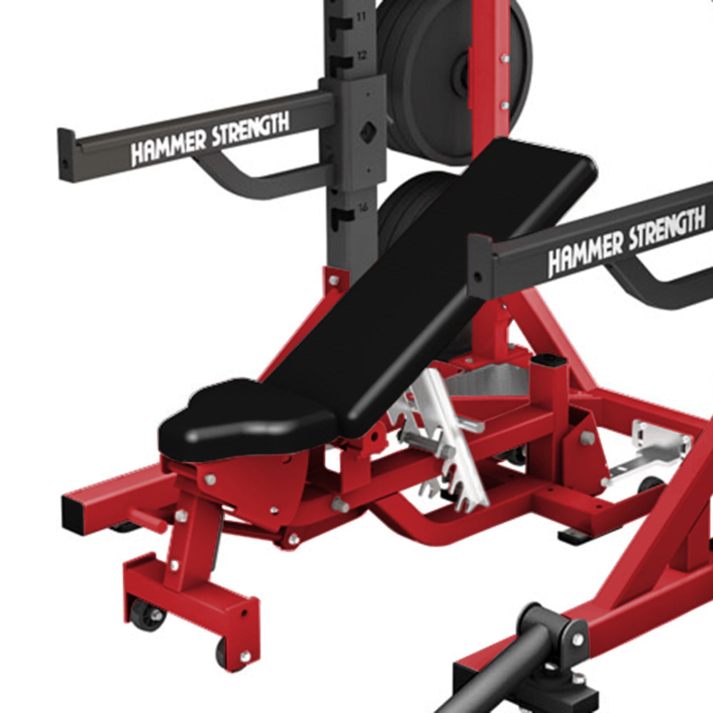 Hammer Strength, Hammer Strength HD Elite Multi-Adjustable Bench with Dock'N'Lock - Outlet