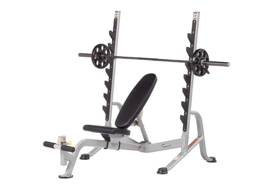 HOIST Fitness, Hoist HF-5170 7-Position Olympic Bench Press