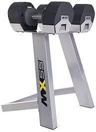 MX Select, MX Select 55 Adjustable Dumbbell set with Stand