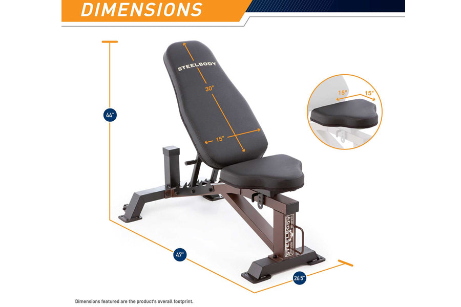 Marcy Fitness, Marcy Utility Bench - SteelBody (STB-10105) - IN-STORE SPECIAL