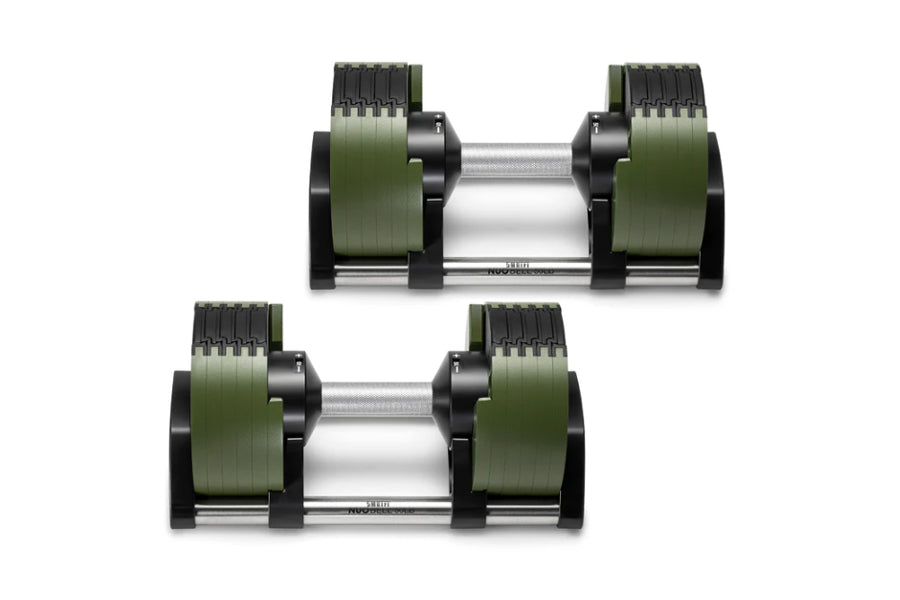 SMRTFT, NÜOBELL 50lb Adjustable Dumbbells Tactical