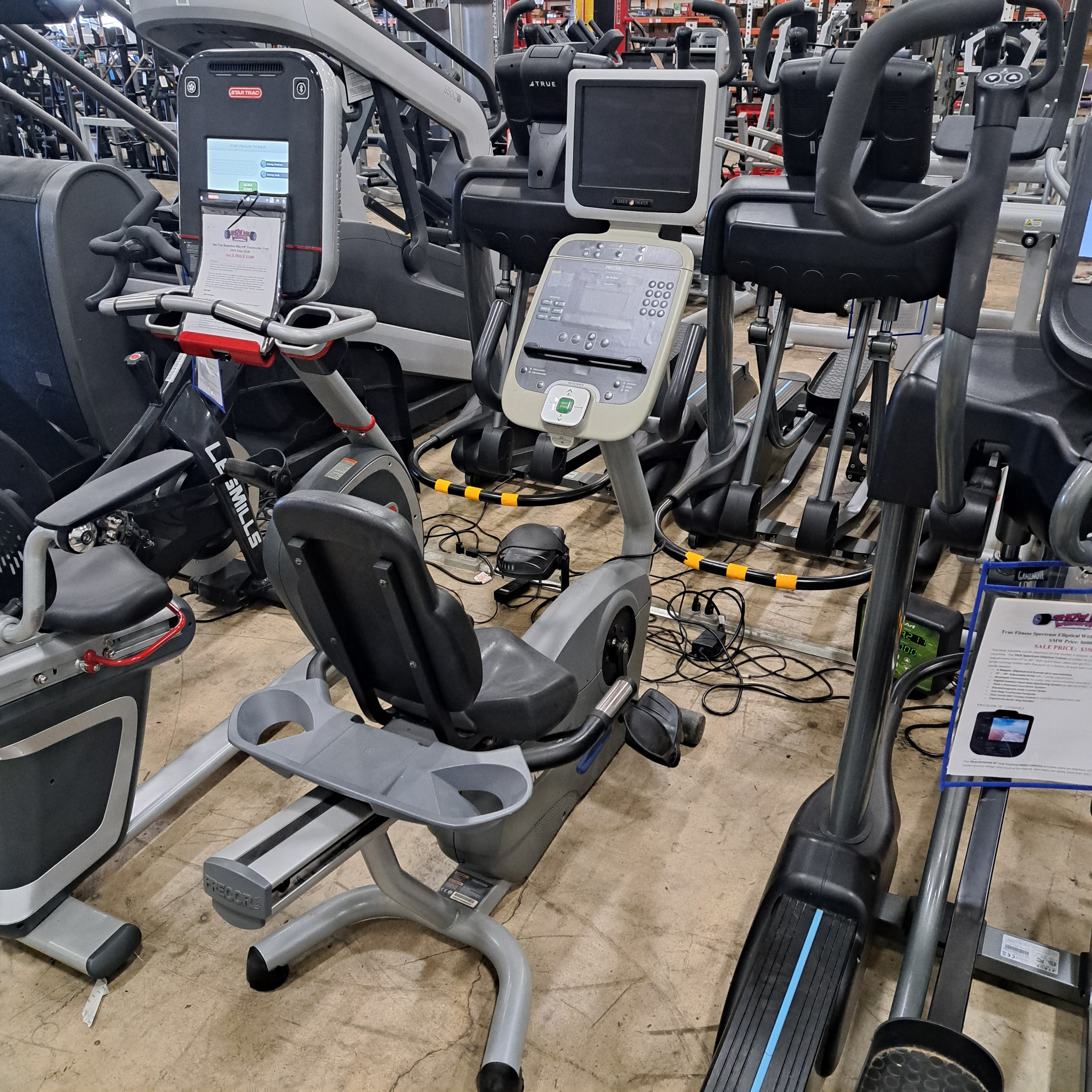 Precor, Precor 846i Recumbent Bike - Used