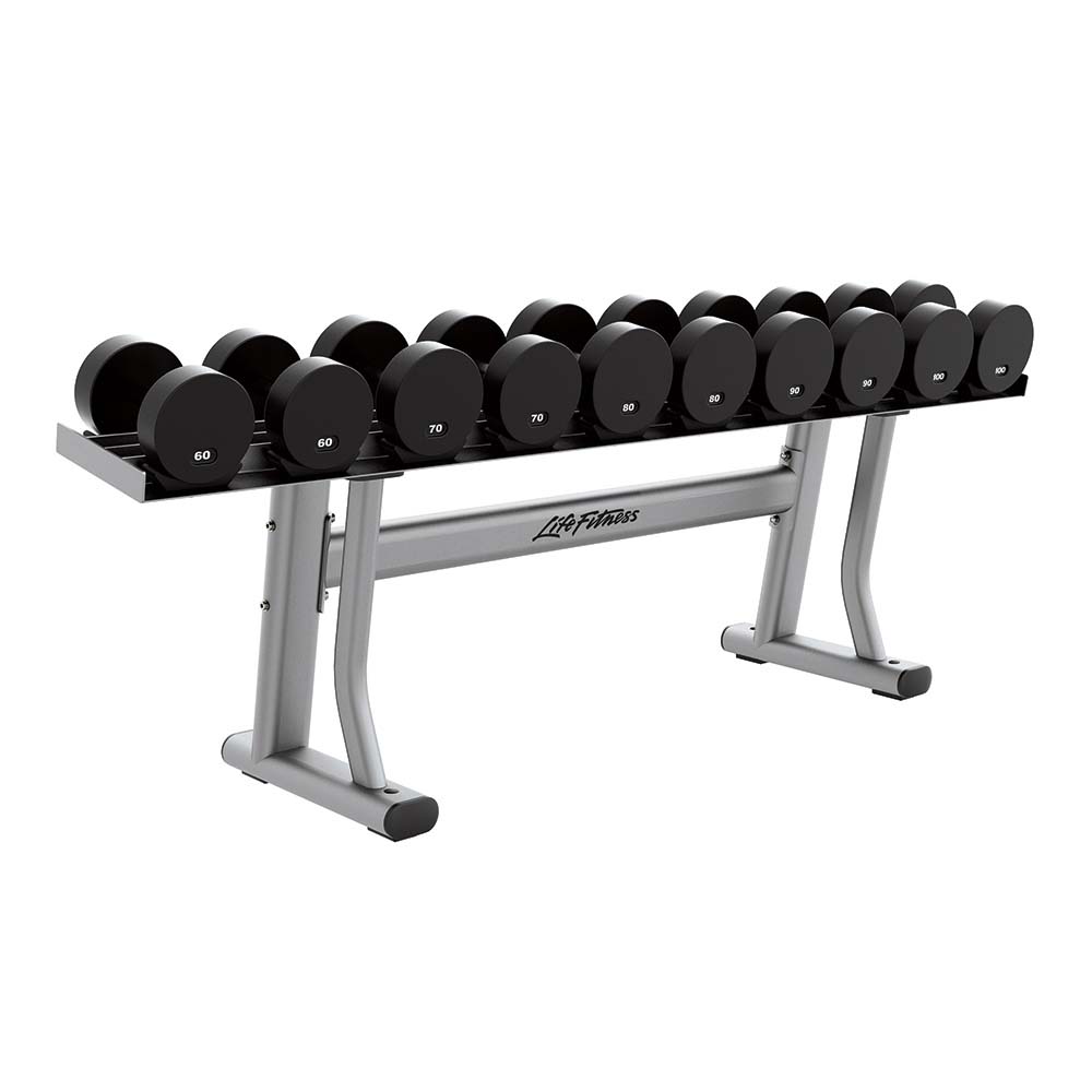 Life Fitness, Signature Series Single Tier Dumbbell Rack