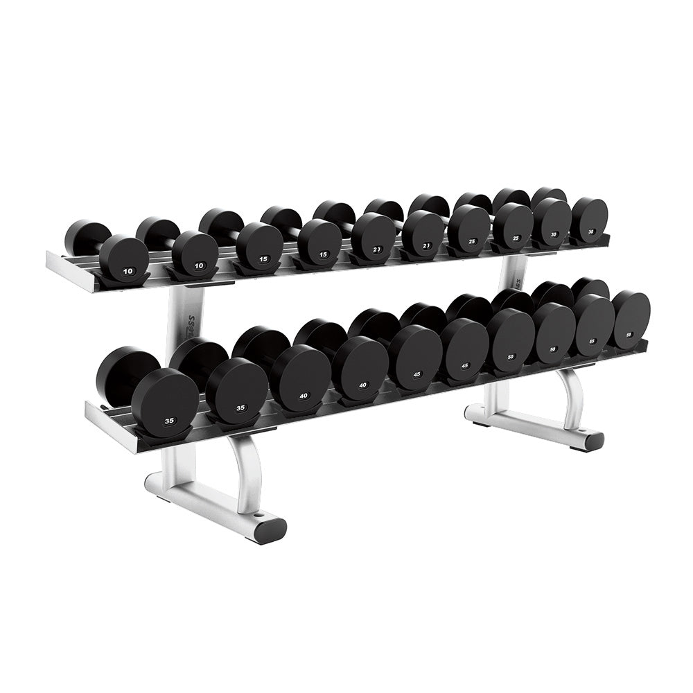 Life Fitness, Signature Series Two Tier Dumbbell Rack - Outlet