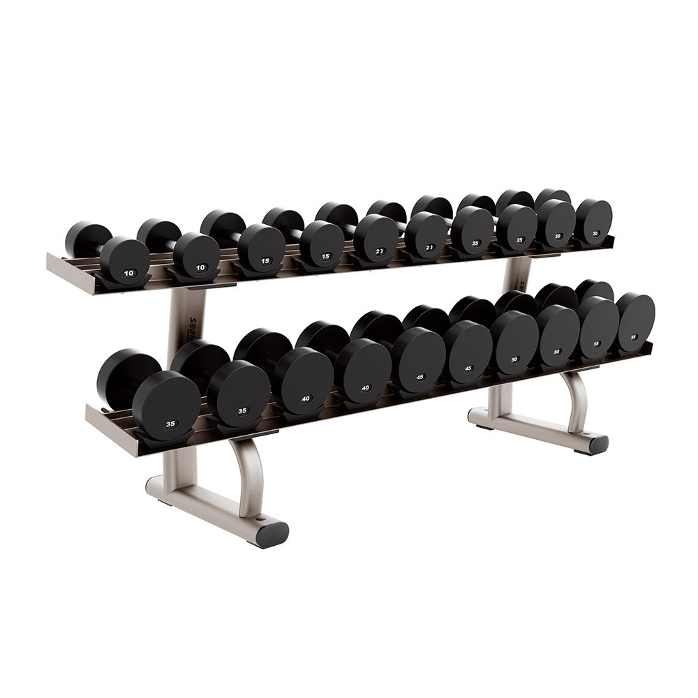 Life Fitness, Signature Series Two Tier Dumbbell Rack - Outlet