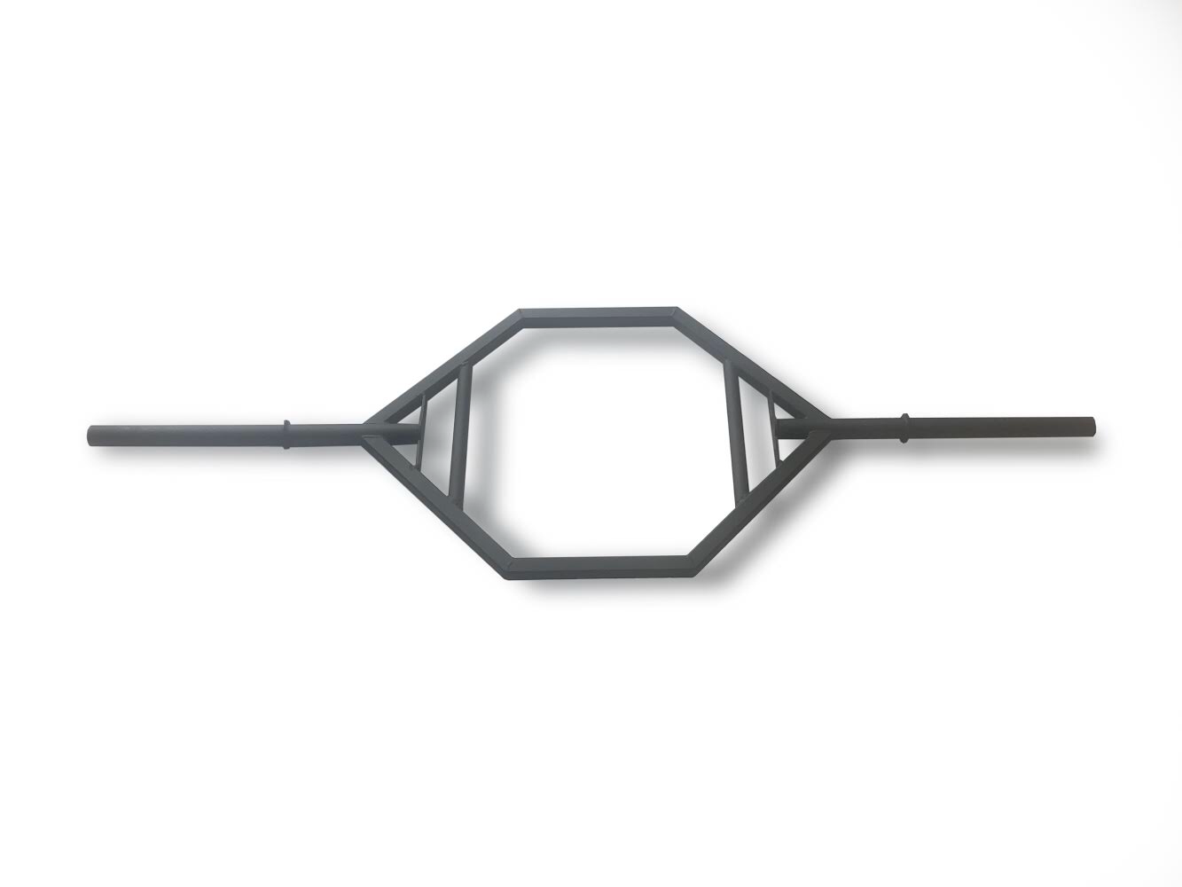 Solid Bar Fitness, Solid Bar Fitness Combat Ready Rackable Hex Trap Bar with Roepke Collars