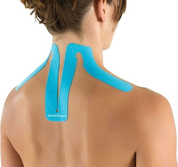 Spider Tech, Spider Tech Kinesiology Neck (Blue)