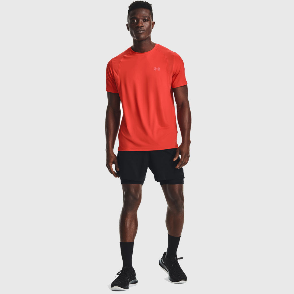 Under Armour, Under Armour Men's Iso-Chill Run 2-in-1 Shorts