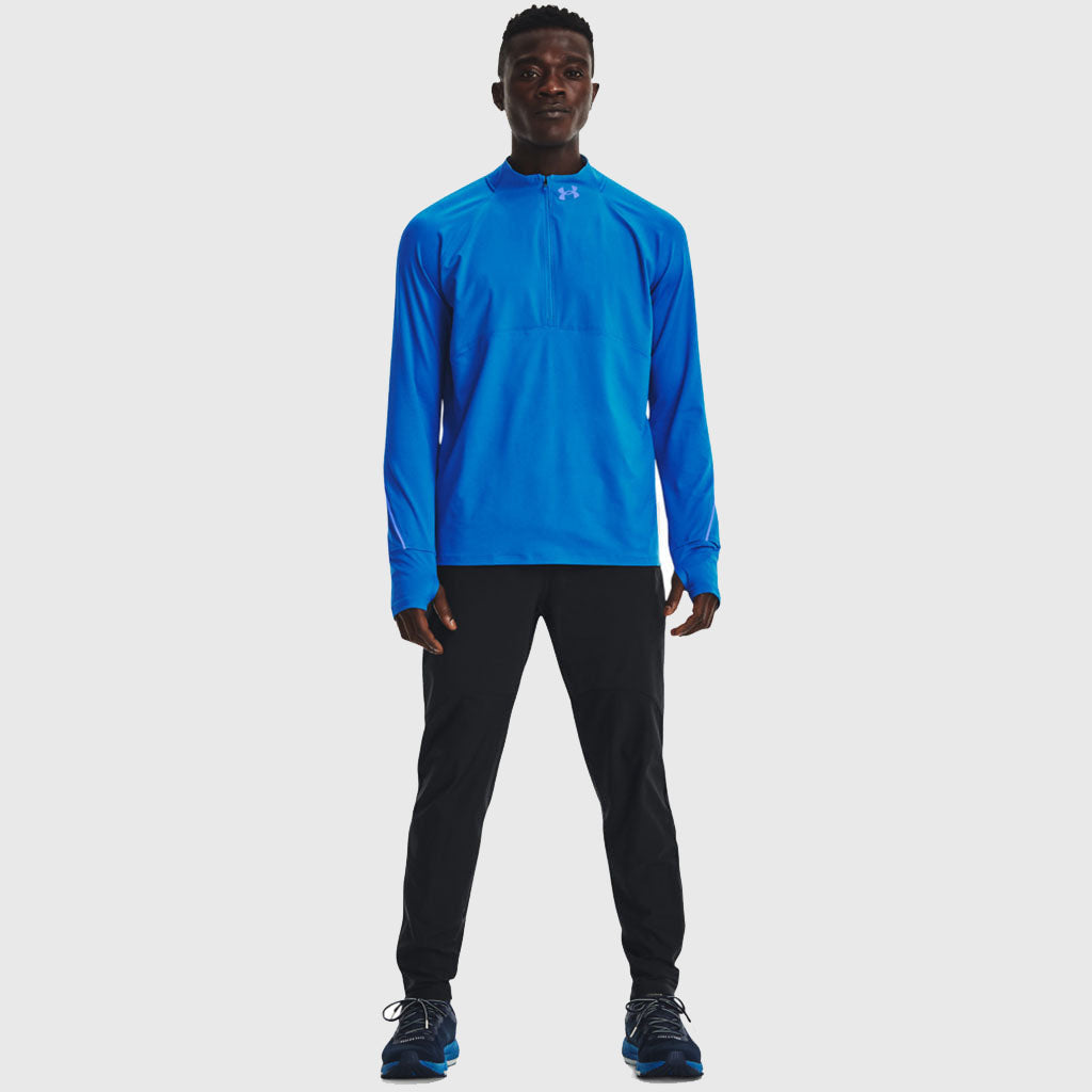 Under Armour, Under Armour Men's Qualifier Run 2.0 ½ Zip Blue