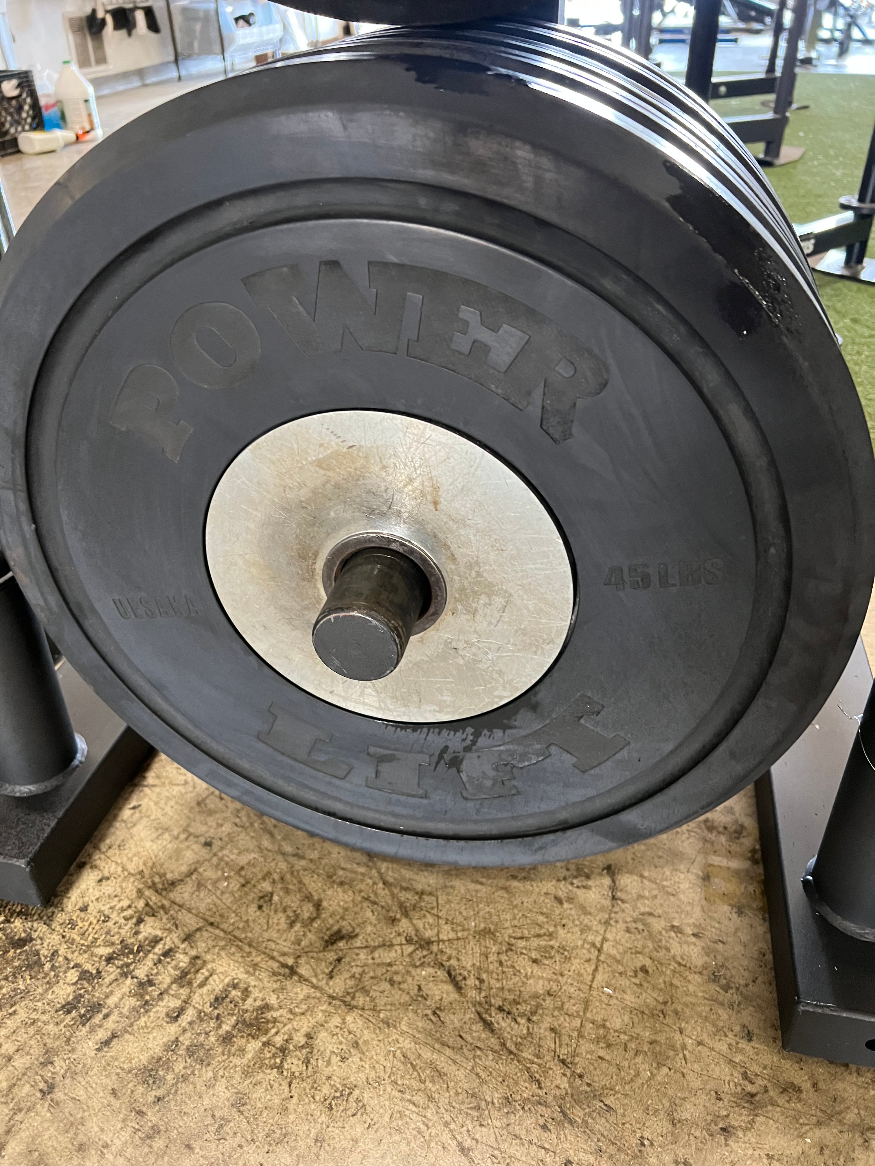 Show Me Weights, Used Bumpers - Power Lift Competition Bumper