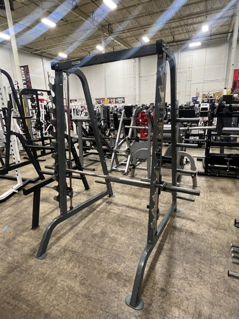 Show Me Weights, Used Keys Fitness Smith Machine/Rack Combo