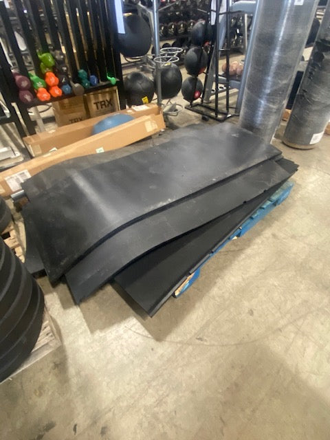 Show Me Weights, Used Platform Rubber Mats - 2 Sizes Available (Both Are 3/4" Thick)