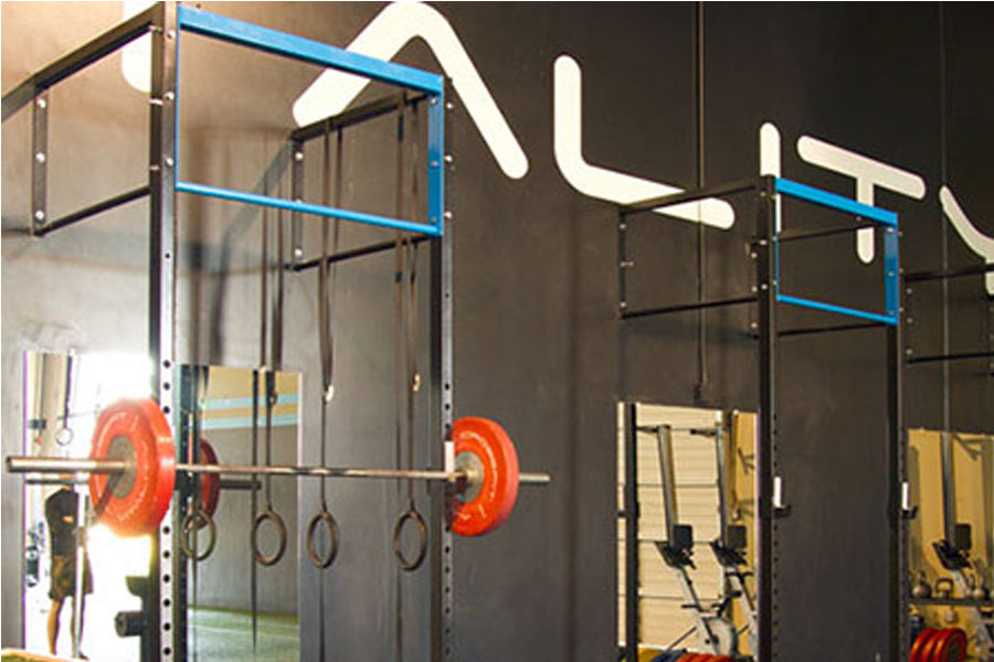 Warrior Strength Equipment, Warrior 4ft Squat-Pull Up Wall Mount Stag Rack