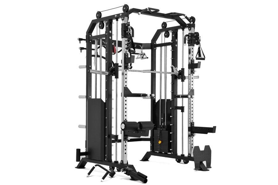 Warrior Strength Equipment, Warrior 801 All-in-One Functional Pro Power Rack Trainer Cable Crossover Home Gym w/ Smith Machine (DEMO MODEL)