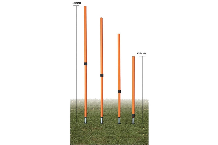 Warrior Strength Equipment, Warrior Adjustable Agility Pole Set