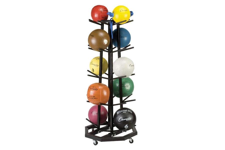 Warrior Strength Equipment, Warrior Deluxe Medicine Ball Rack