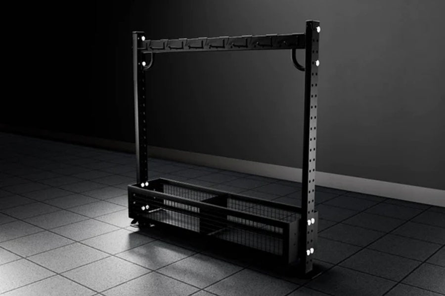 Warrior Strength Equipment, Warrior Multi-Purpose Band & Mat Suspension Storage Racking System