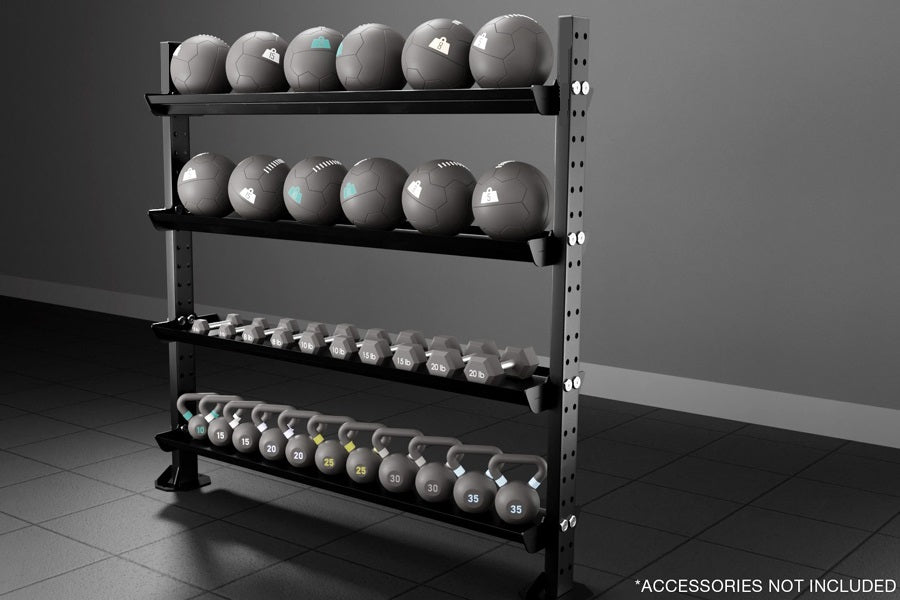 Warrior Strength Equipment, Warrior Multi-Purpose Free Weight Storage Racking Station