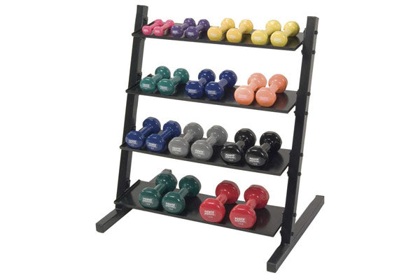 Warrior Strength Equipment, Warrior Neoprene/Vinyl Dumbbell Storage Rack