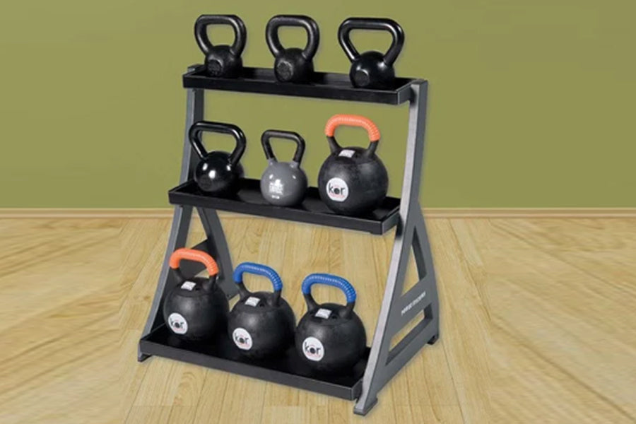 Warrior Strength Equipment, Warrior Studio Premium Kettlebell Rack