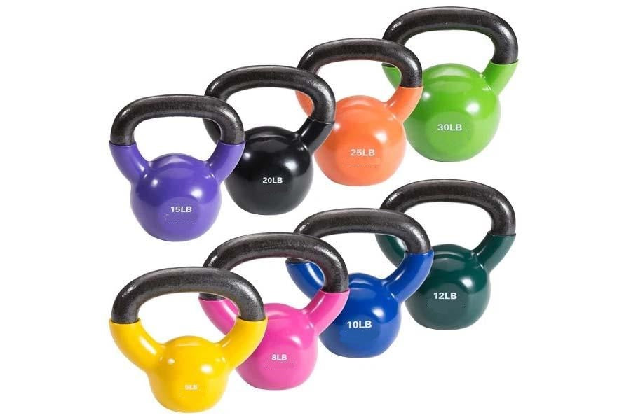 Warrior Strength Equipment, Warrior Vinyl Dipped Kettlebells