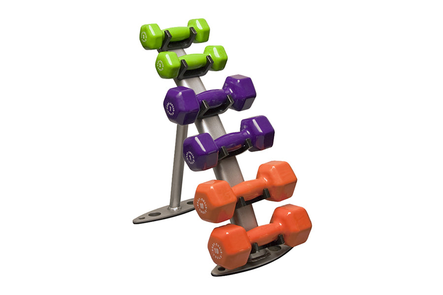 Warrior Strength Equipment, Warrior Vinyl Dumbbell Rack