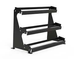 Wright Equipment, Wright 3 Tier 4' Dumbbell Rack - Holds 5-50lbs